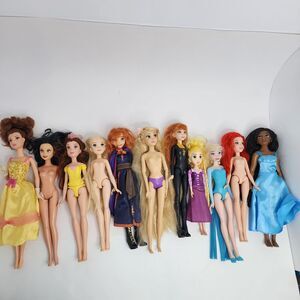 Disney Random Dolls - Lot‎ of 11